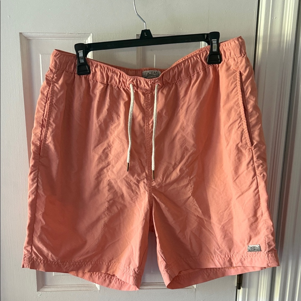 Peach Men's Swim Trunks